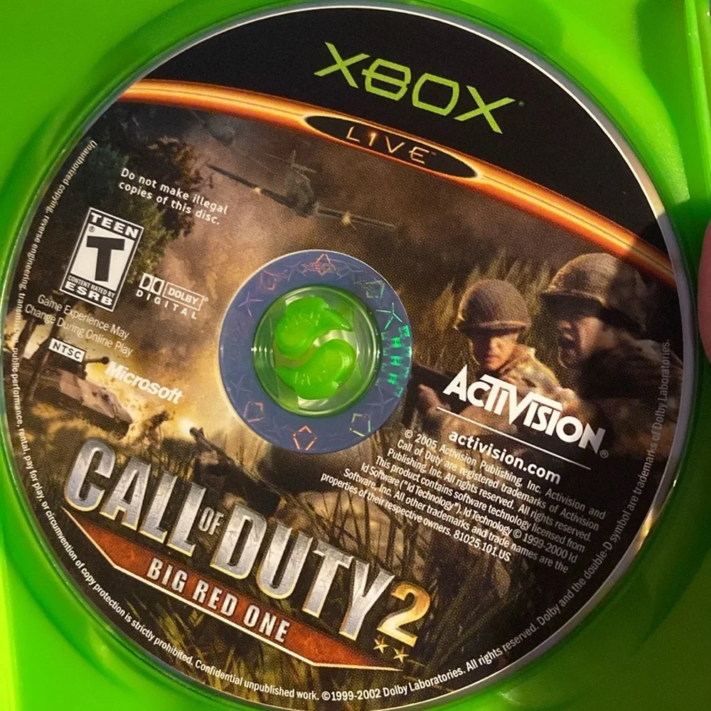 Xbox Call of Duty 2 - Big Red One game